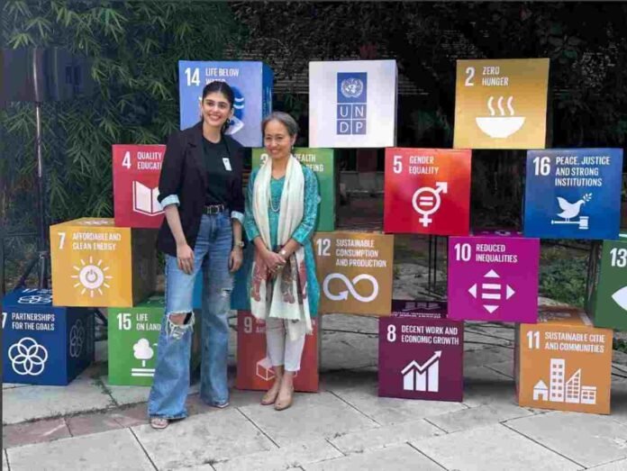 Actress Sanjana Sanghi