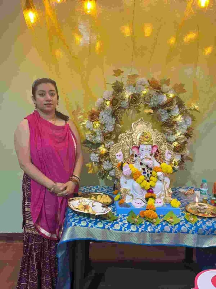 Rinhee Suberwal: “Ganesh Chaturthi is about removing obstacles and retaining our traditions”