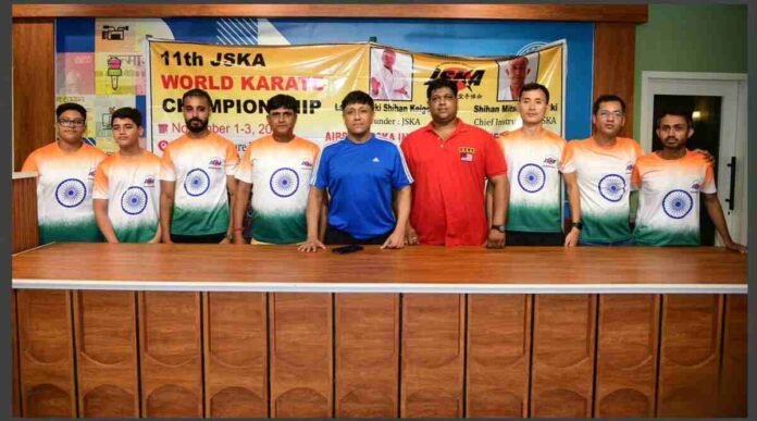 JSKA World Championship 2025, India Karate Team, AIBSKA, Matsuyama Japan, Tirthankar Nandy, Karate-do